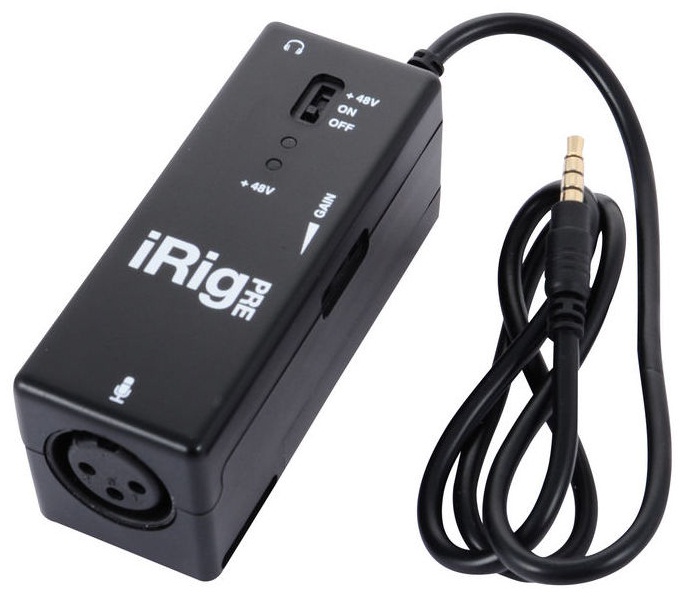 iRig Pre mobile mic interface